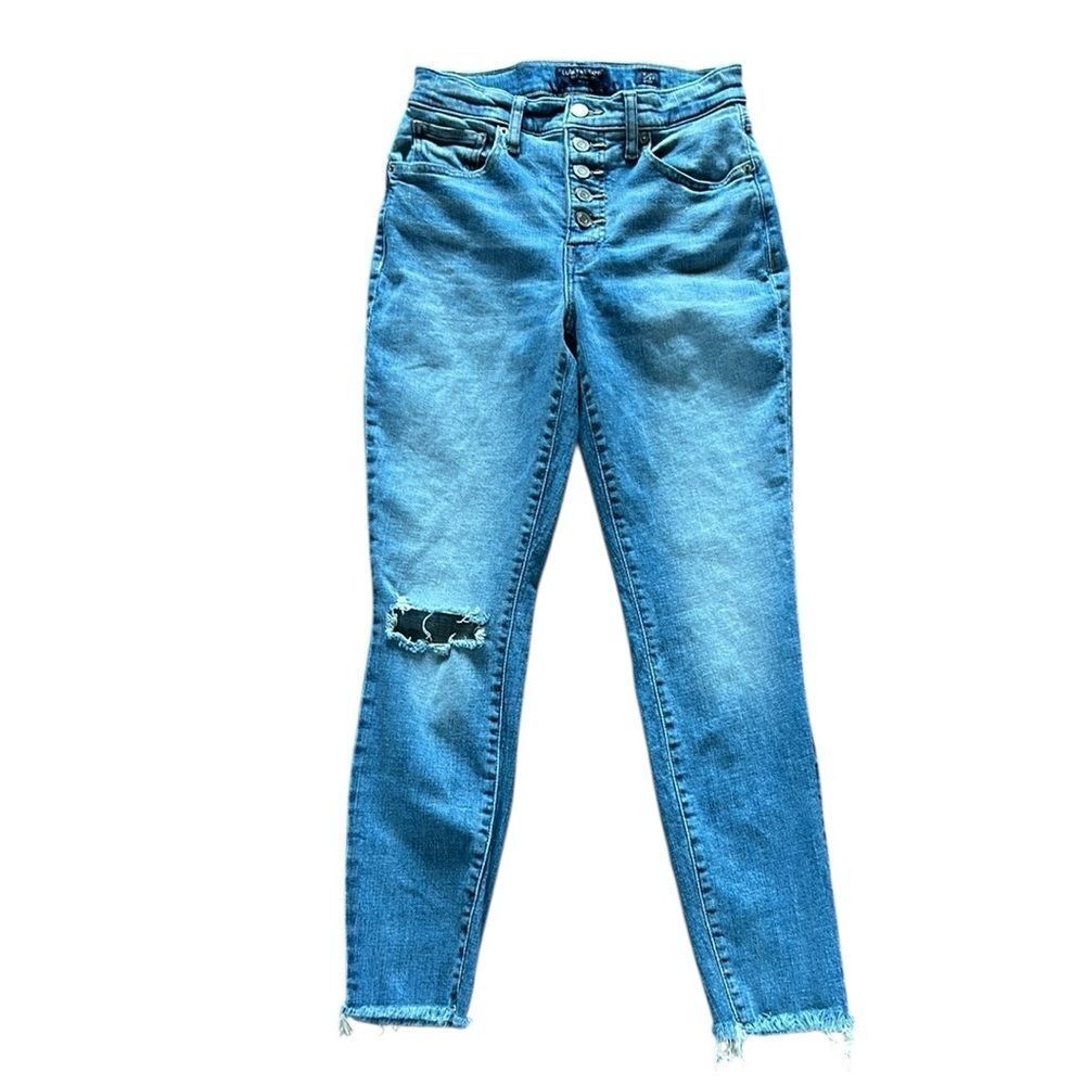 Lucky Brand Bridgette High Rise Skinny Ankle Jeans
